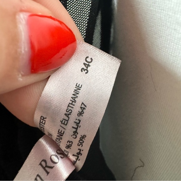 La vie en rose black corset lace up 34C goth Fairycore coquette - Picture 7 of 7